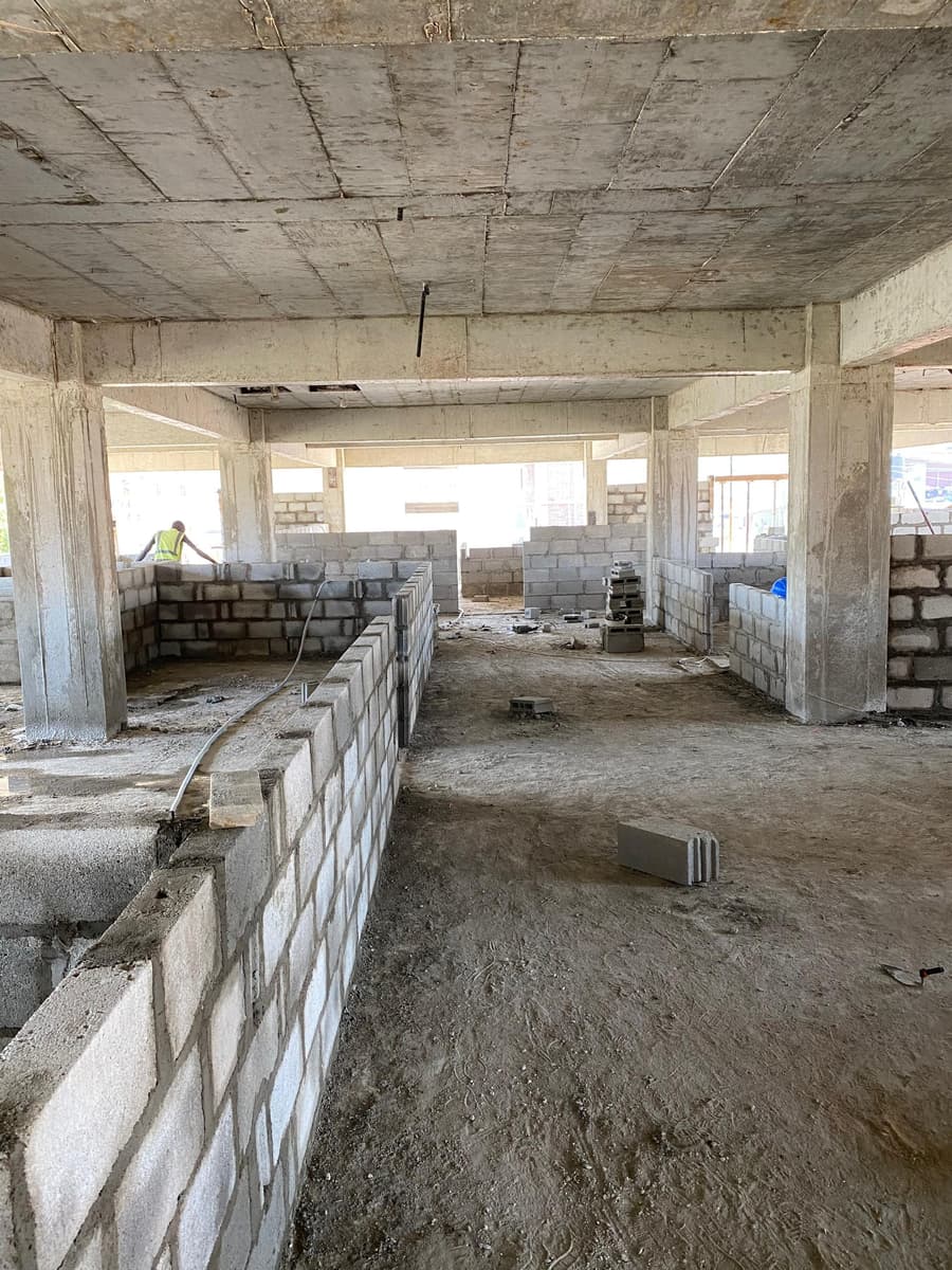 Design and construction of Basement+G+4 building west Yat Apartment photo 6