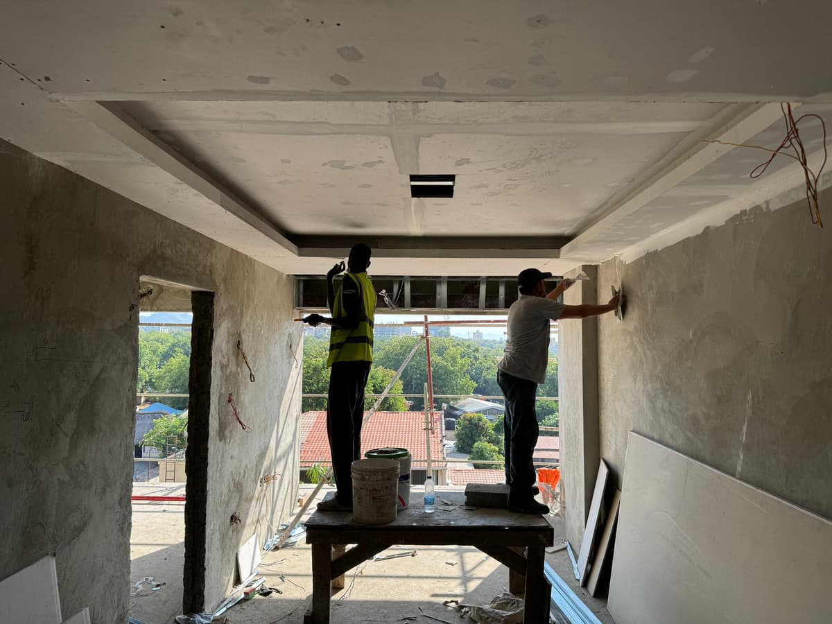 Design and construction of Basement+G+4 building west Yat Apartment photo 9