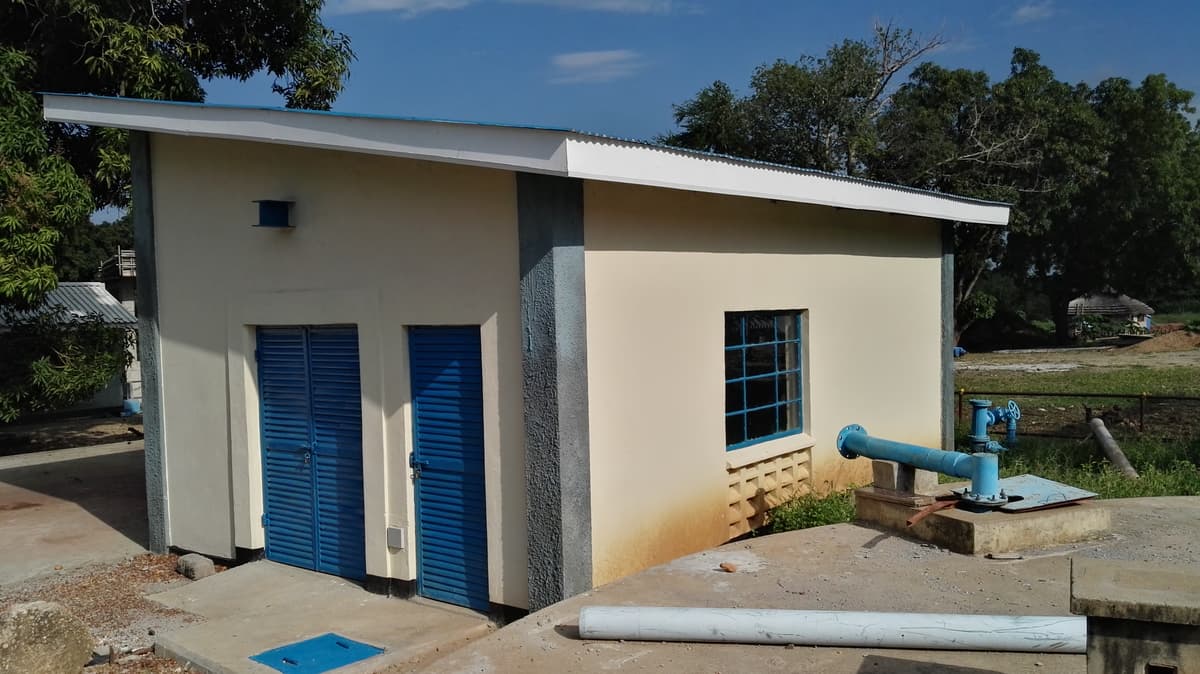 Rehabilitation works at Juba Water Treatment facility