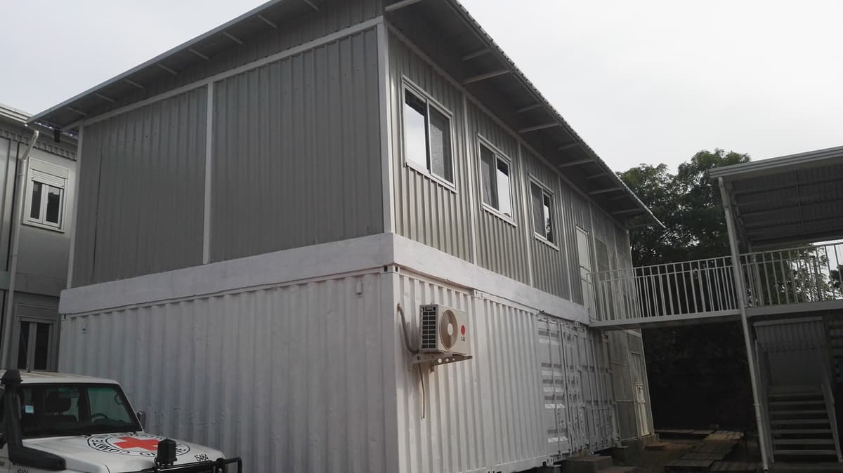 Renovation works at ICRC compound, workshop and Juba PRP orthopedic center