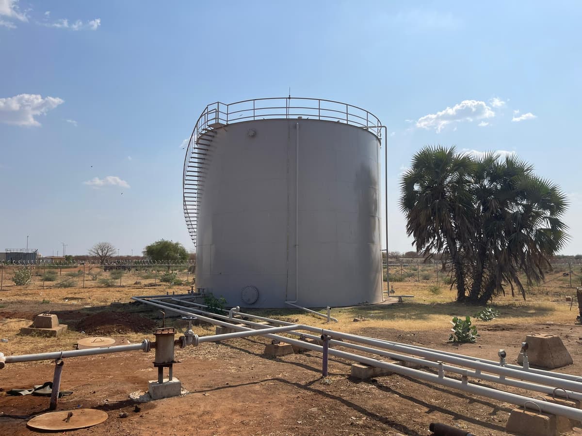 Temporary recovery maintenance services at Adar Pump Station OBC Warehouse, including pipeline repairs, pump & meter replacement, tank foundation and structural works, valve and manhole repairs, calibration & dispenser maintenance, electrical works, and crude oil removal