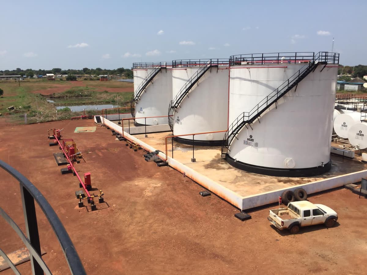 Fuel Depot Firefighting system