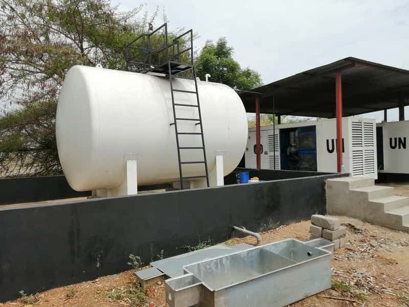 106 Units DG cluster tanks various sizes