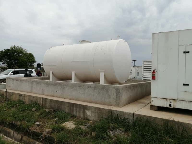 106 Units DG cluster tanks various sizes