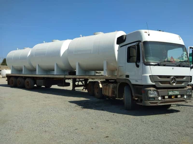 106 Units DG cluster tanks various sizes