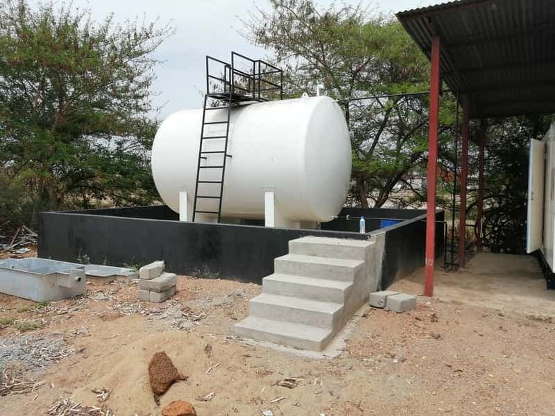 106 Units DG cluster tanks various sizes