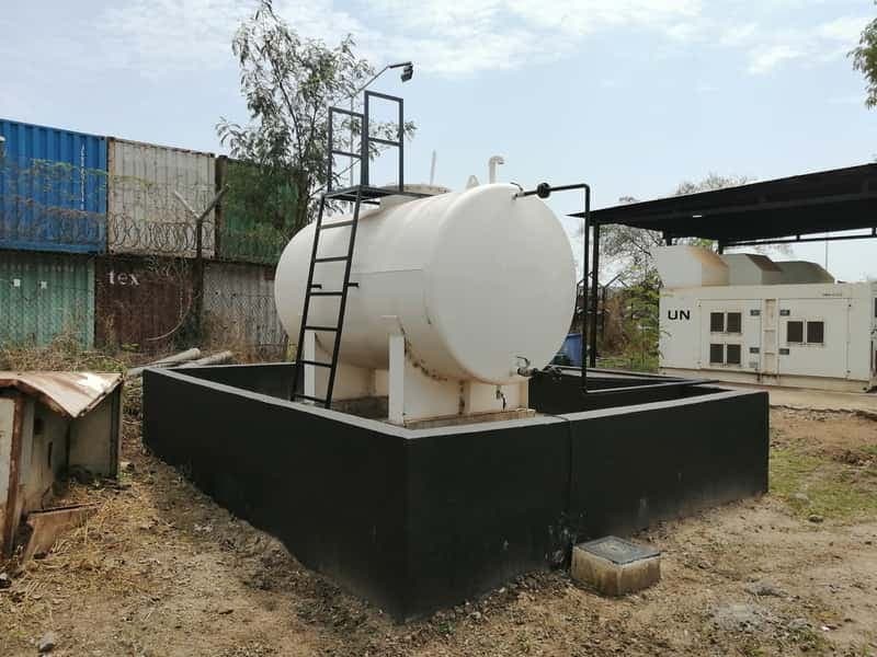 106 Units DG cluster tanks various sizes