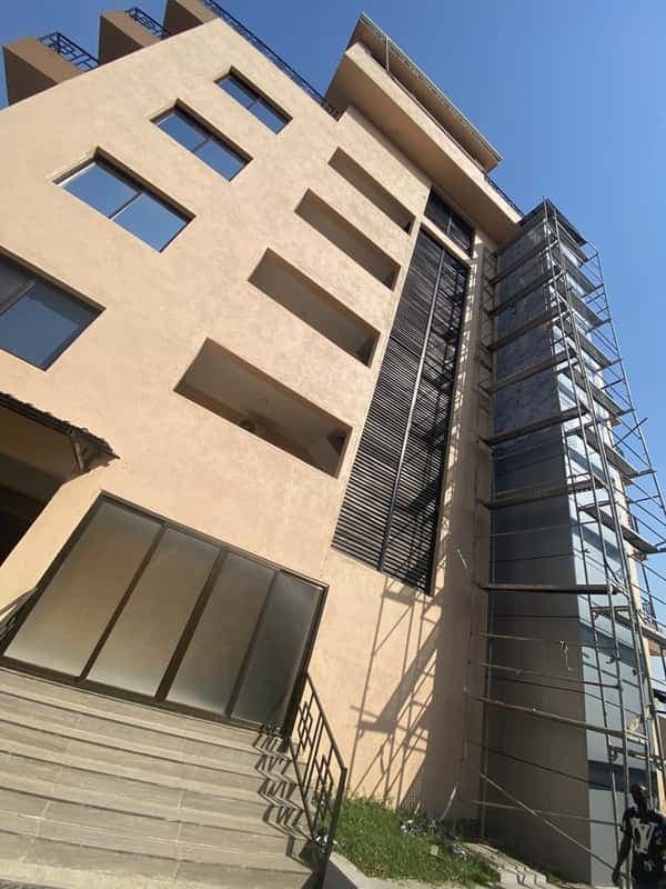 Design and construction of Basement+G+4 building west Yat Apartment