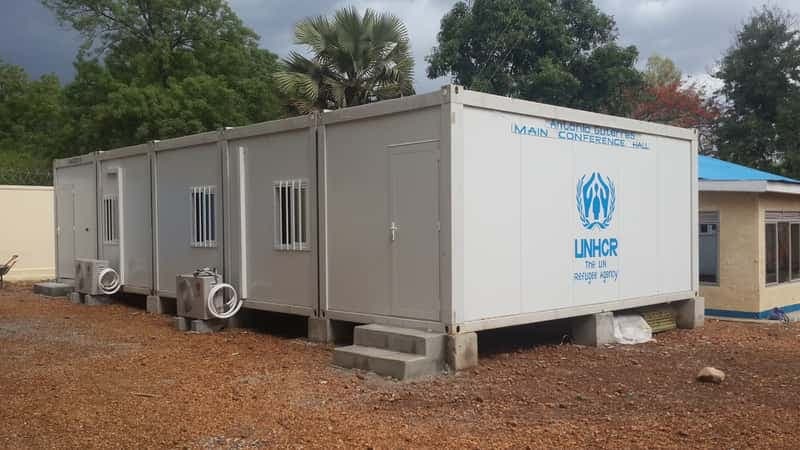 7 unit prefab conference hall and ablution unit Buluk-Juba