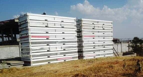 Camp extension 24 unit prefab accommodation UNMISS Camp-Juba