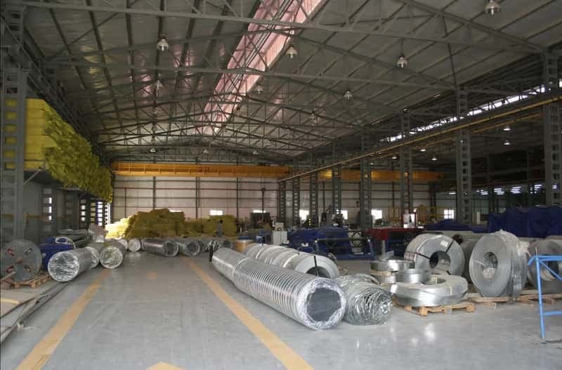 Steel Factory Building