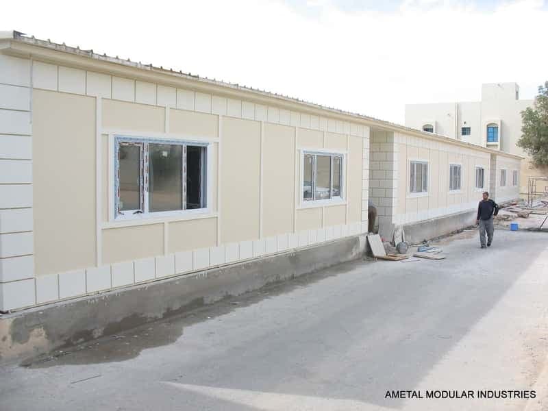 Fiber cement Panel Modular School