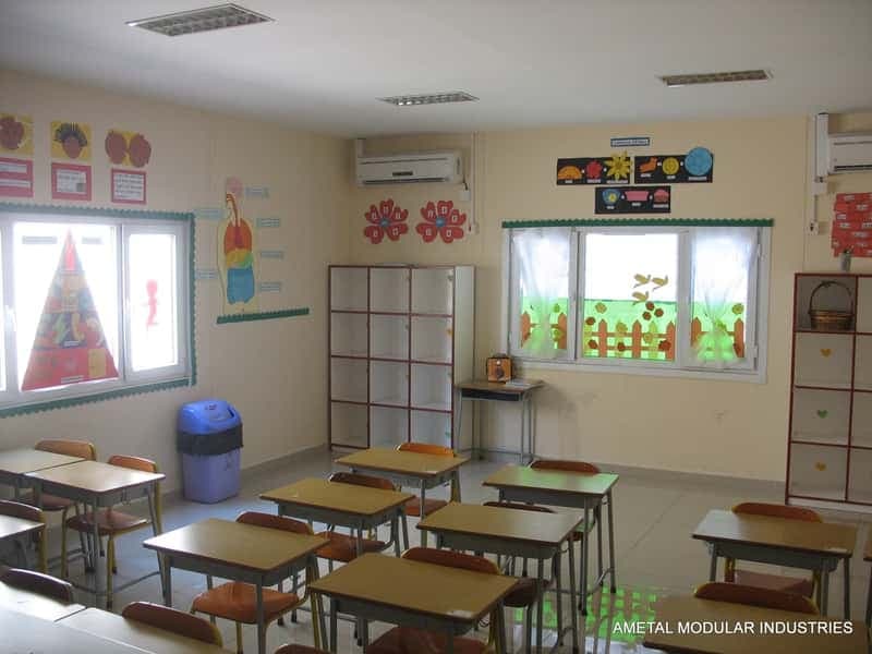 Fiber cement Panel Modular School